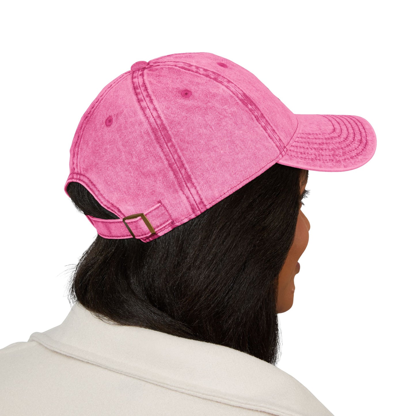 Vintage Embroidered Cap — "Kindness Changes Everything" Distressed Hat
