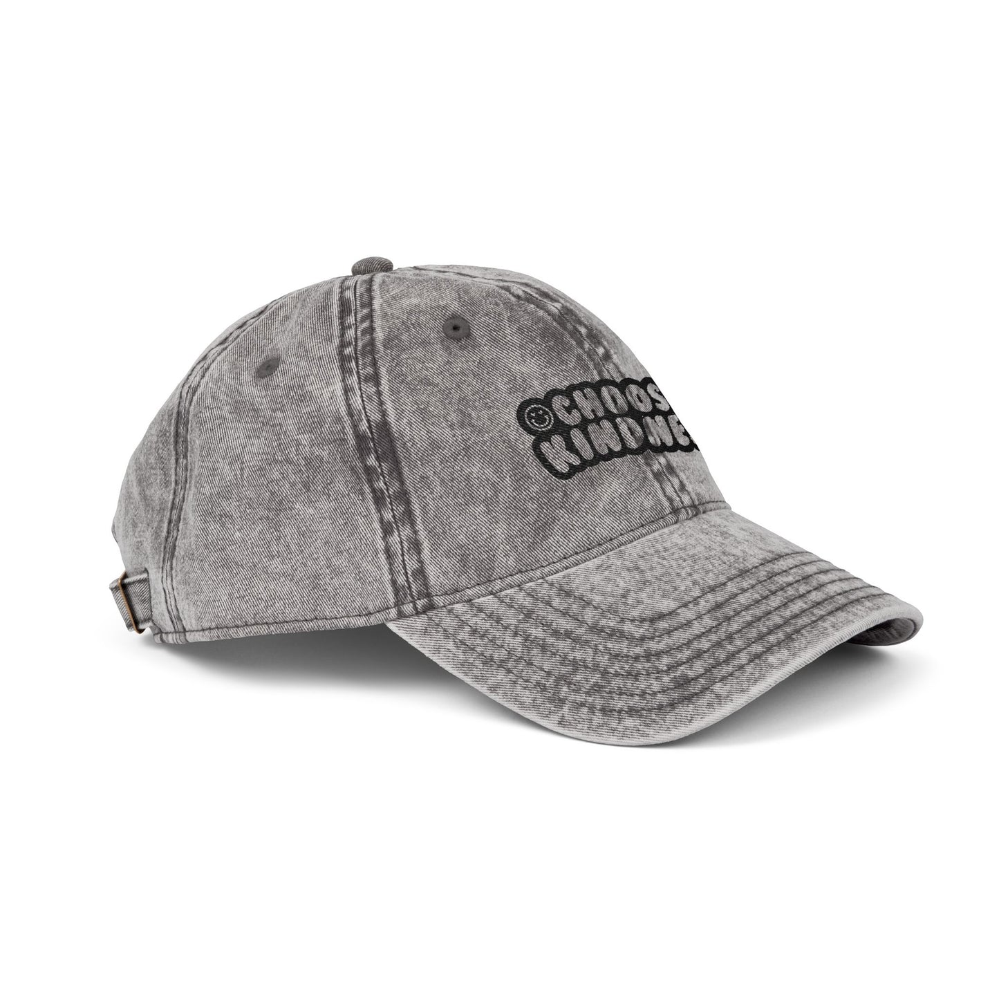Choose Kindness Vintage Embroidered Hat