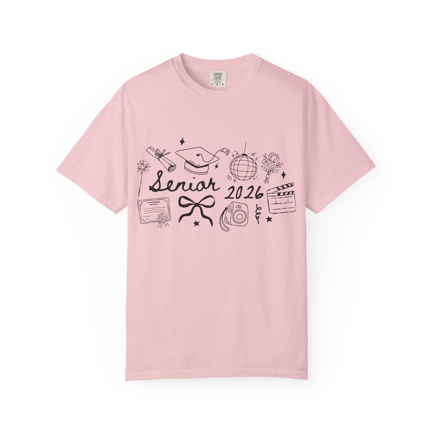 Senior 2026 Graduation Tee — Black Text