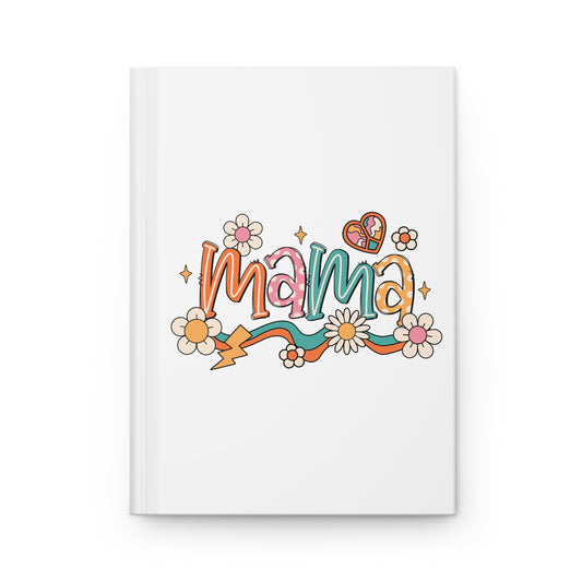 Retro Groovy MAMA Hardcover Journal Matte