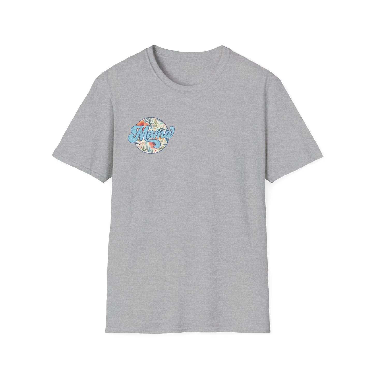 Retro Script Floral MAMA Tee