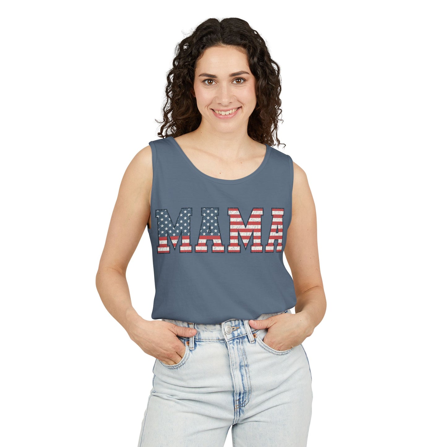 MAMA USA Flag Tank