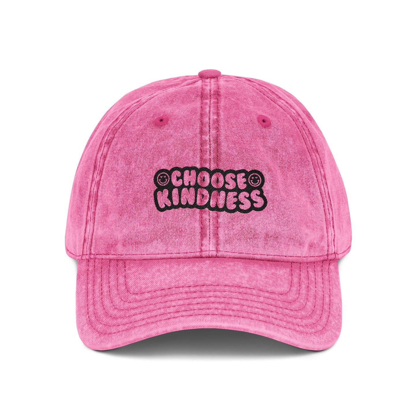 Choose Kindness Vintage Embroidered Hat