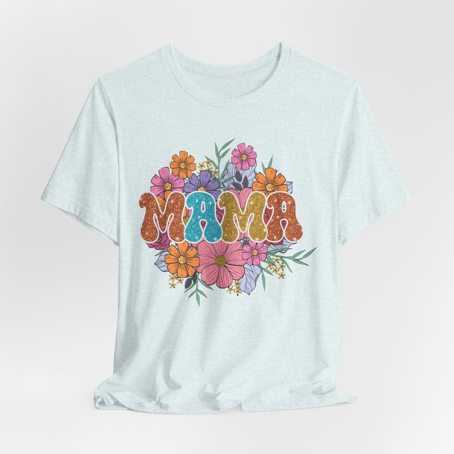 Mama Floral Vintage Tee — Retro Flower Mom Shirt for Mother’s Day