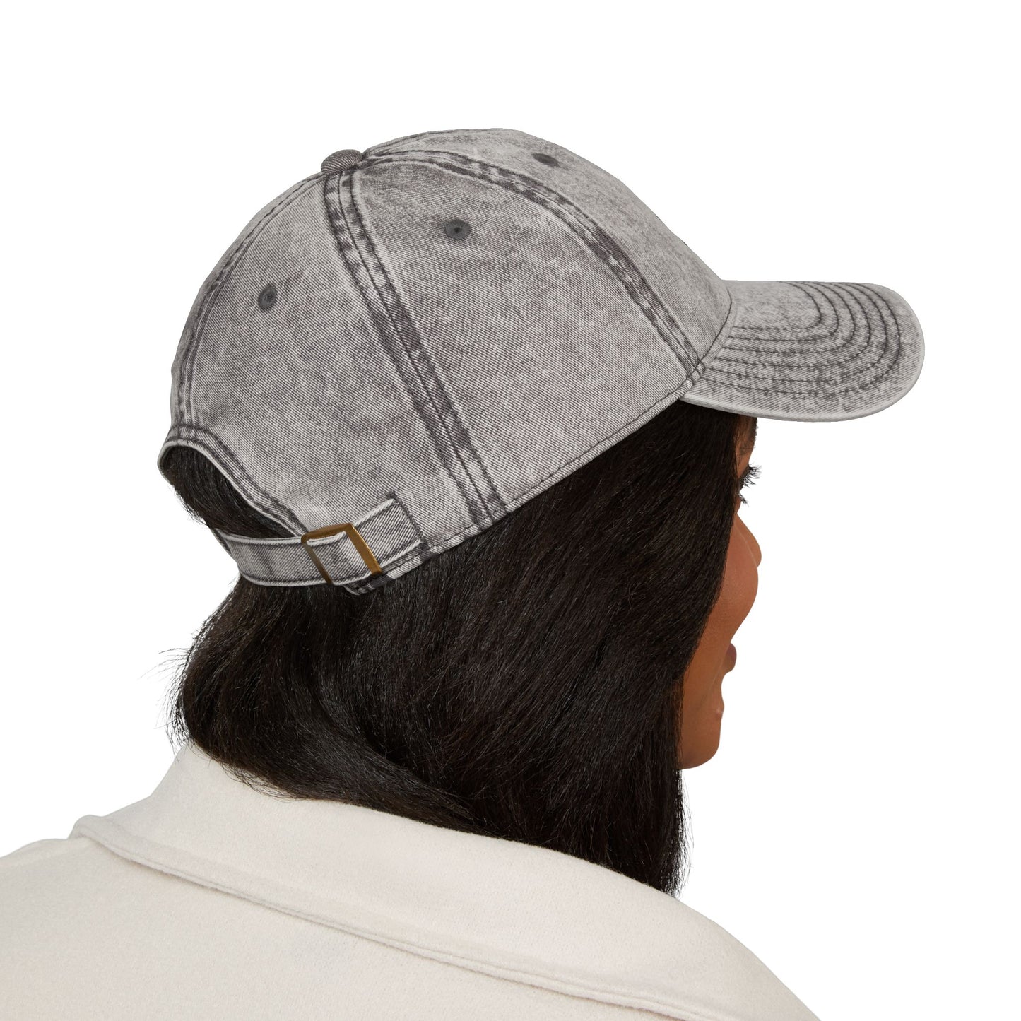 Vintage Embroidered Cap — "Kindness Changes Everything" Distressed Hat