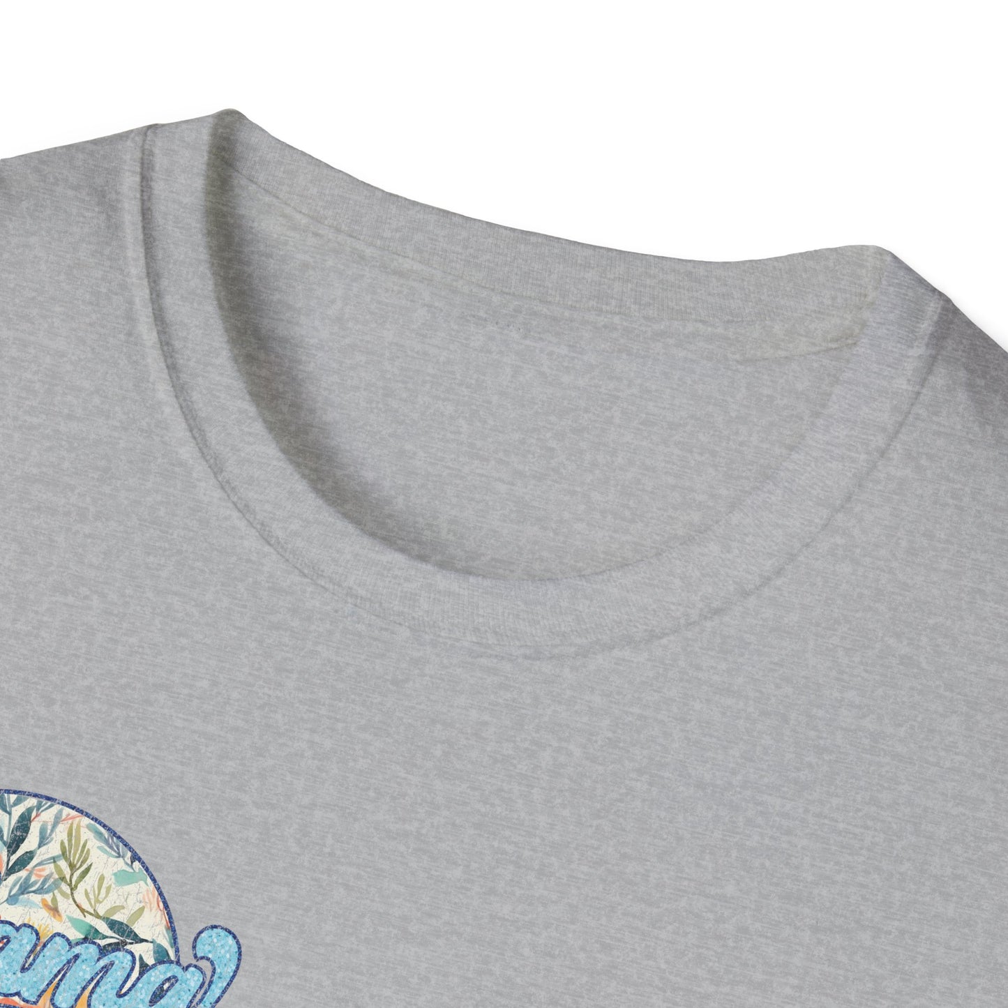 Retro Script Floral MAMA Tee