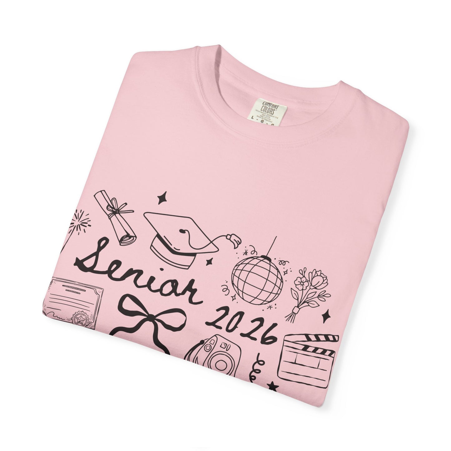 Senior 2026 Graduation Tee — Black Text