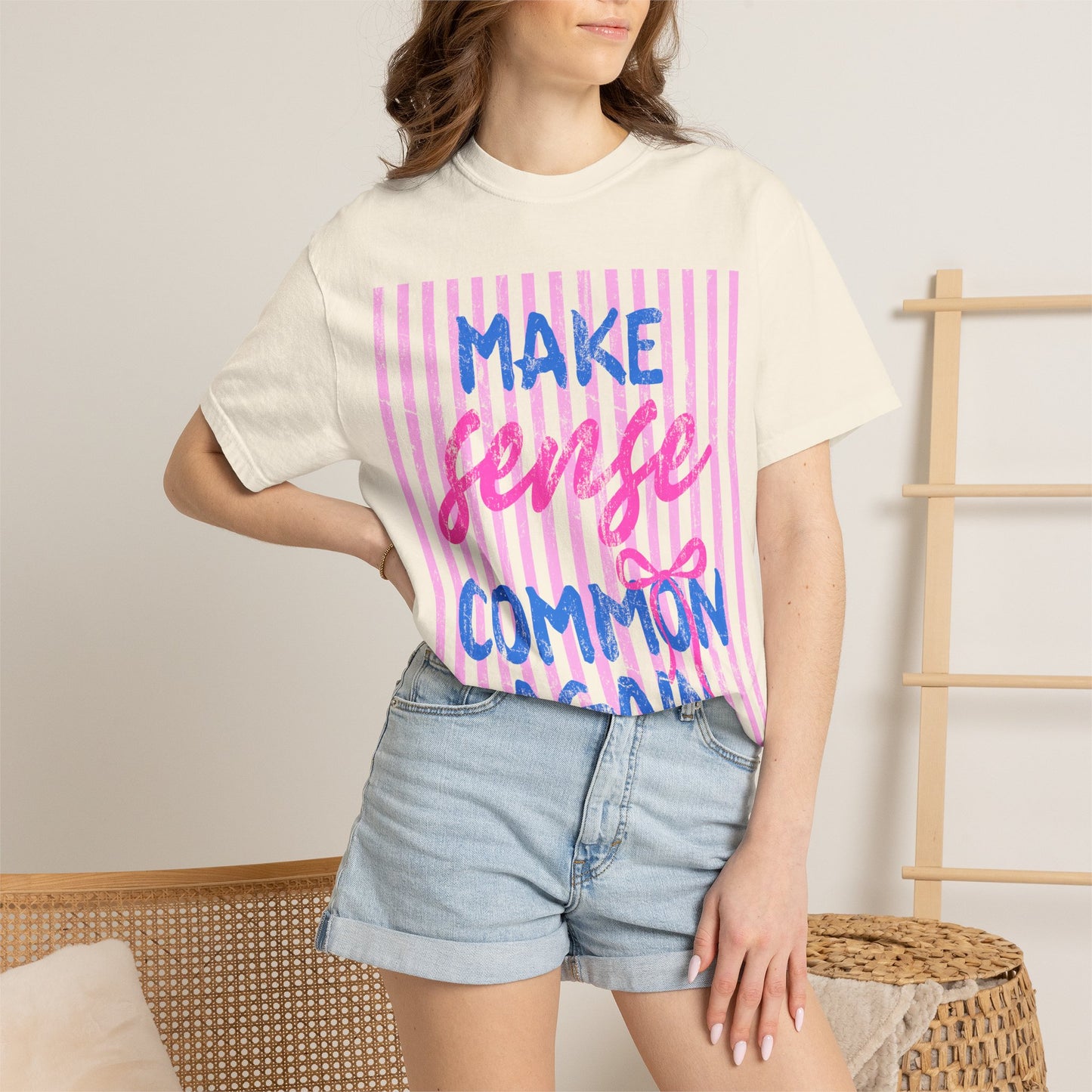 Make Sense Common Again Tee
