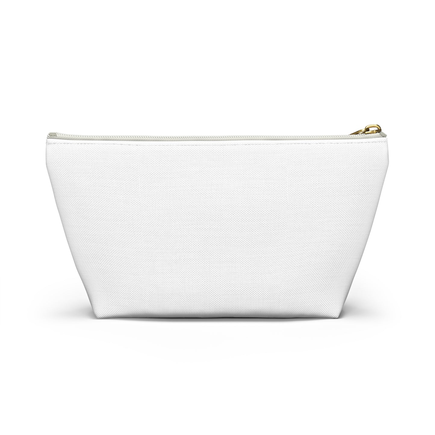 Mama Floral Accessory Pouch — Zip Cosmetic Bag with T‑Bottom