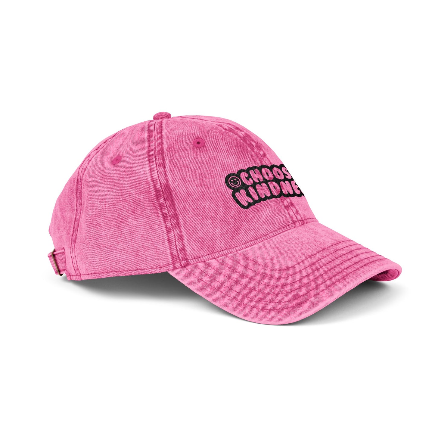 Choose Kindness Vintage Embroidered Hat