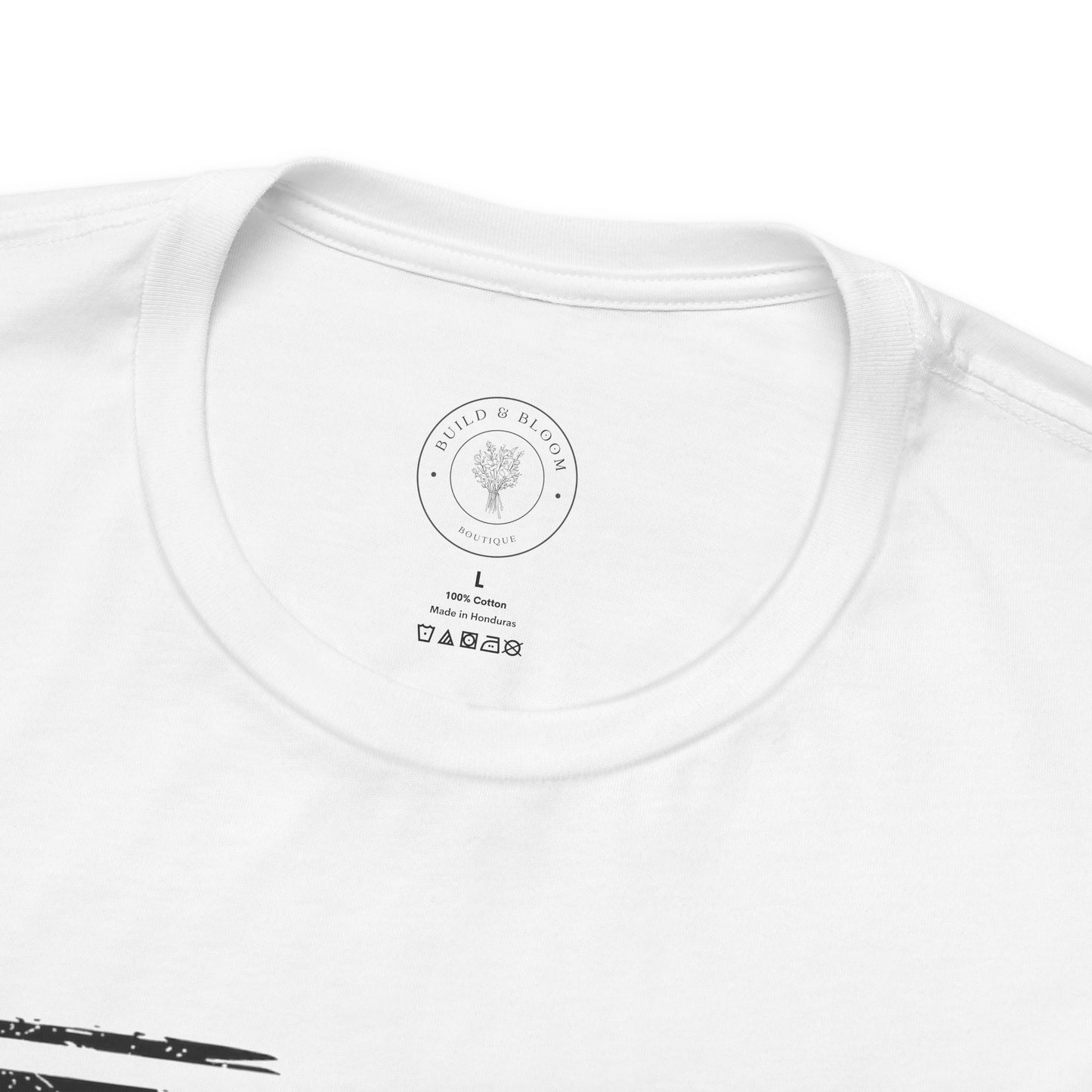Nurse Caduceus American Flag Tee — Black Distressed