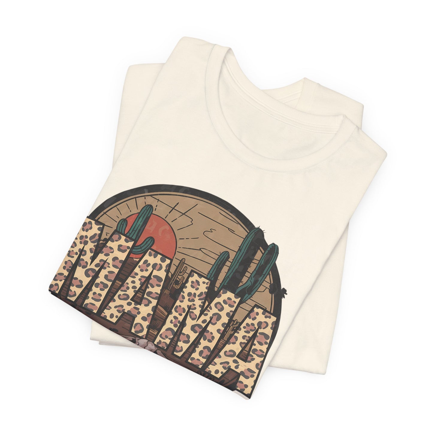 Leopard Print Western MAMA Tee