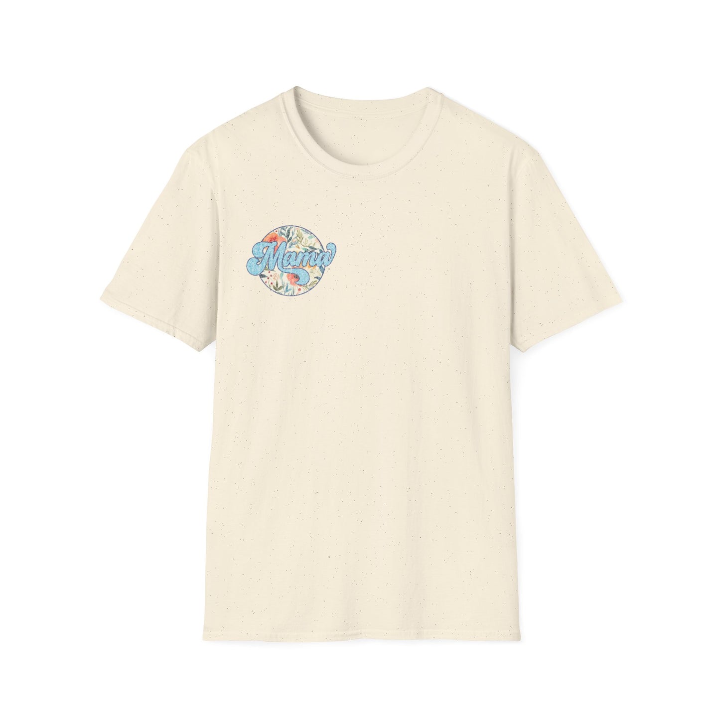 Retro Script Floral MAMA Tee