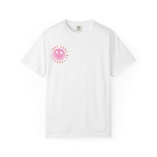 Take Care Of Yourself Smiley Tee