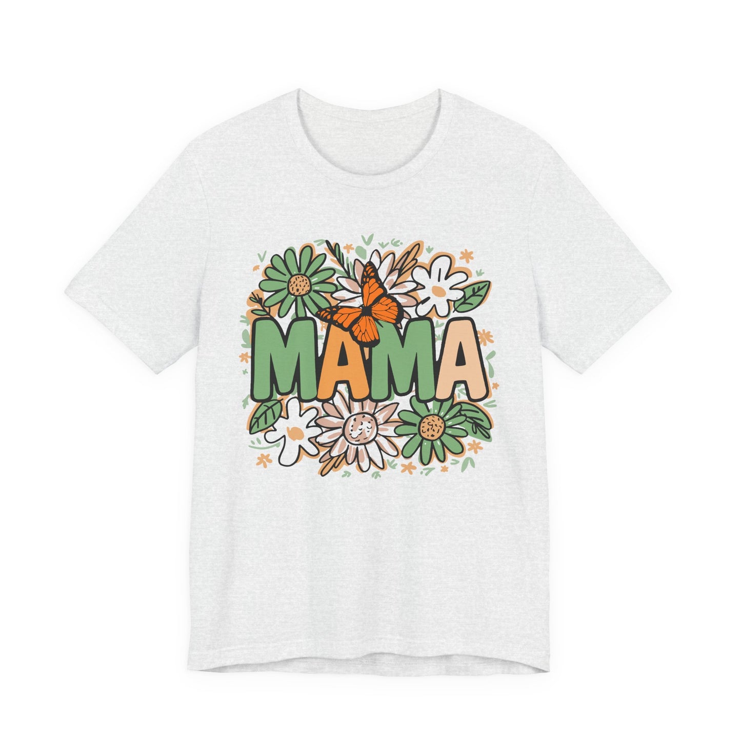 Retro Butterfly & Daisies MAMA Tee