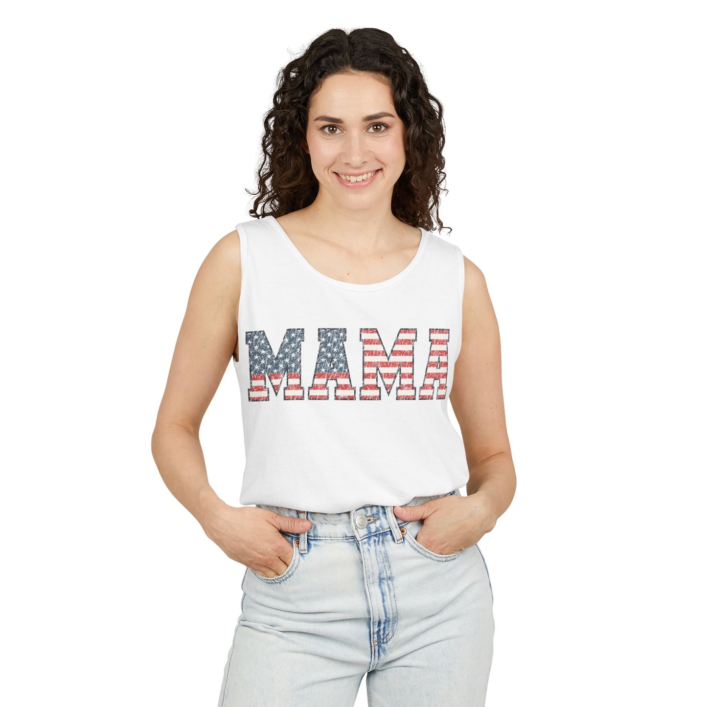 MAMA USA Flag Tank