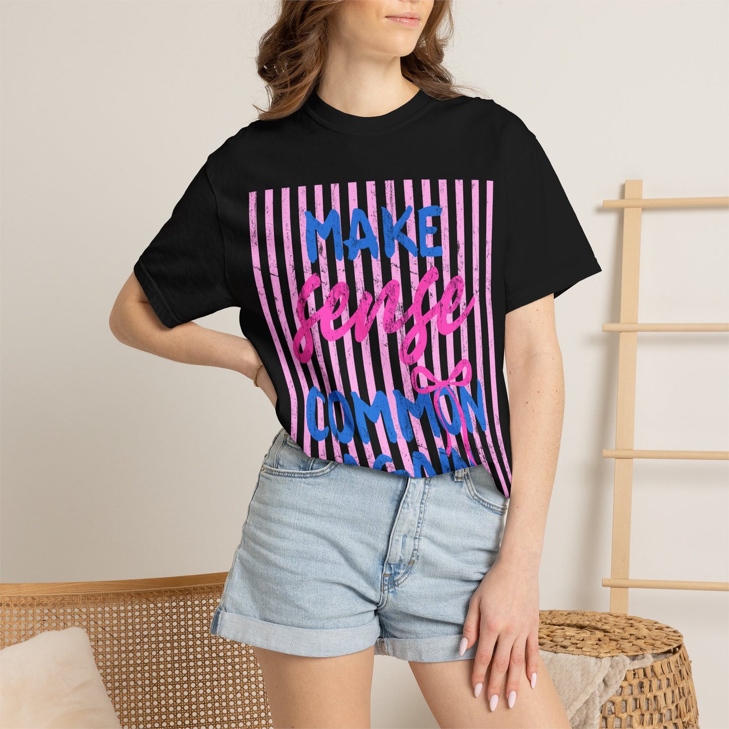 Make Sense Common Again Tee