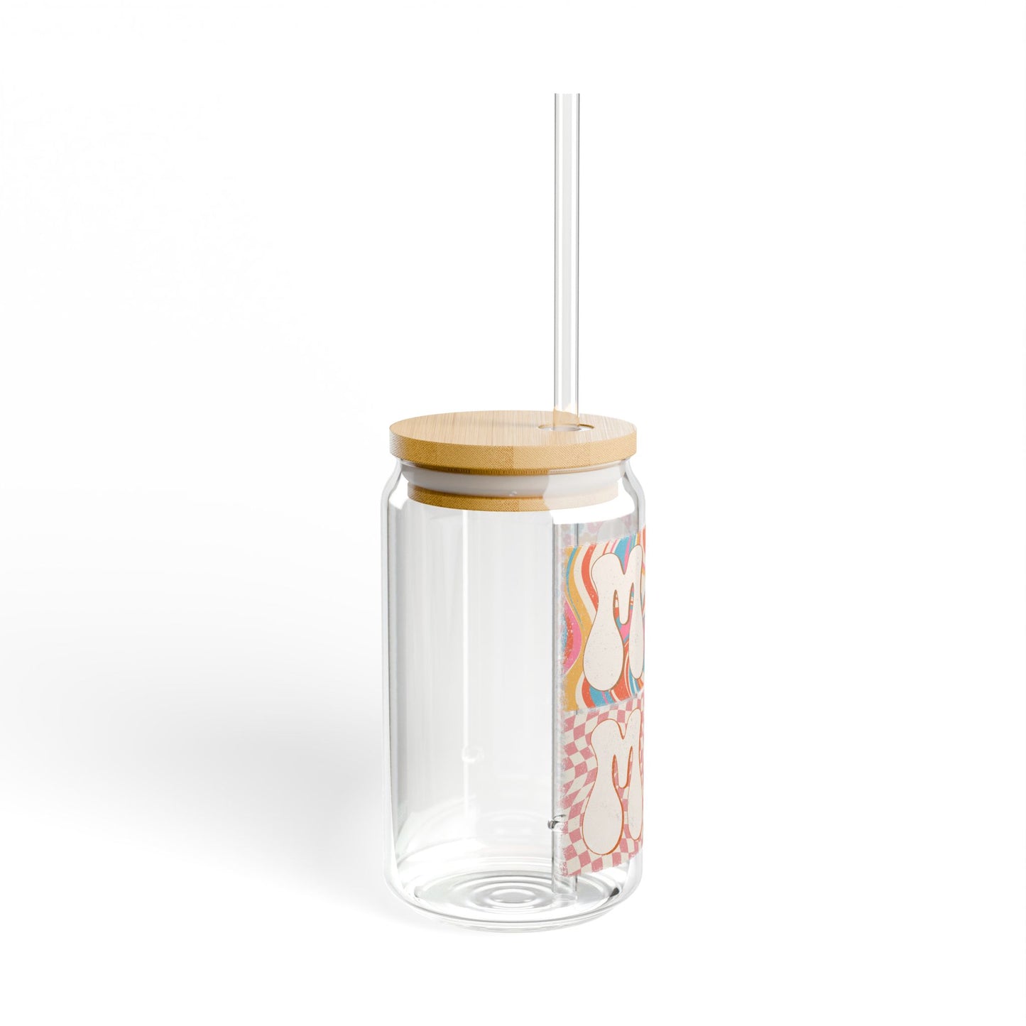 Groovy MAMA Glass Tumbler