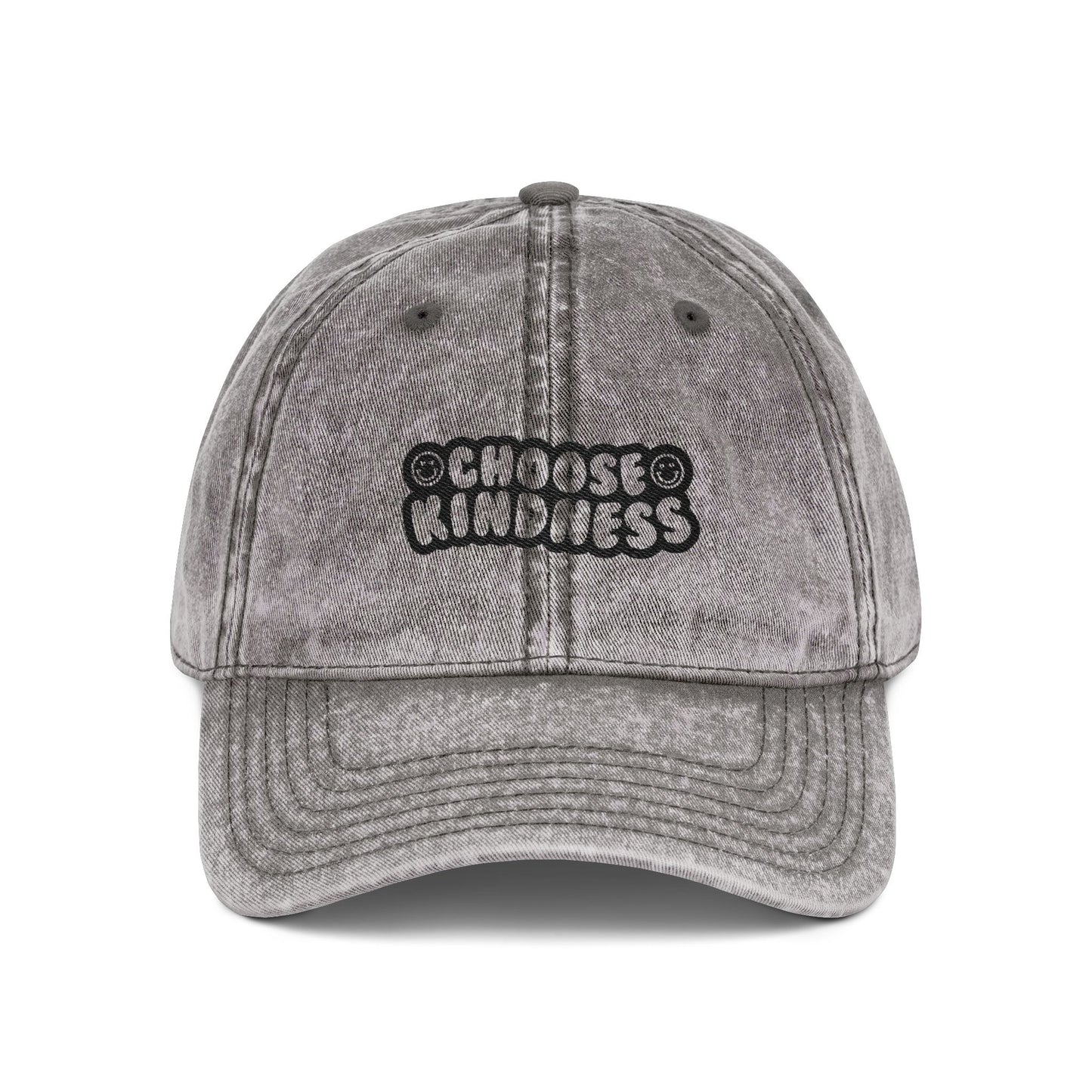 Choose Kindness Vintage Embroidered Hat