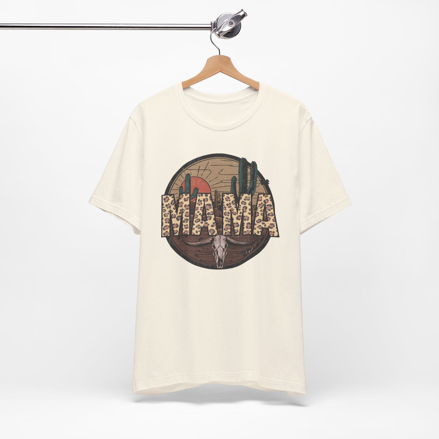 Leopard Print Western MAMA Tee