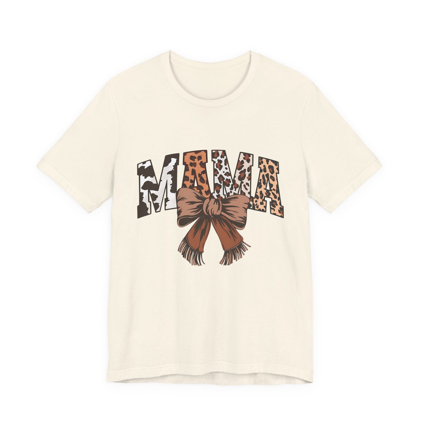 Mama Leopard Bow Tee