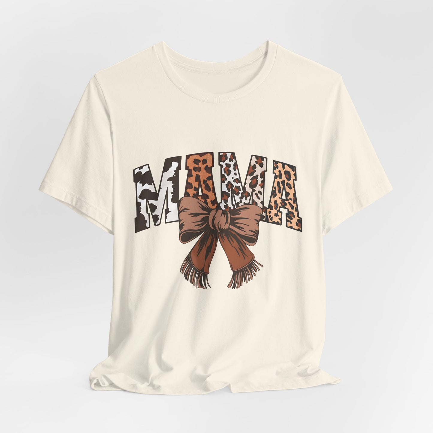 Mama Leopard Bow Tee