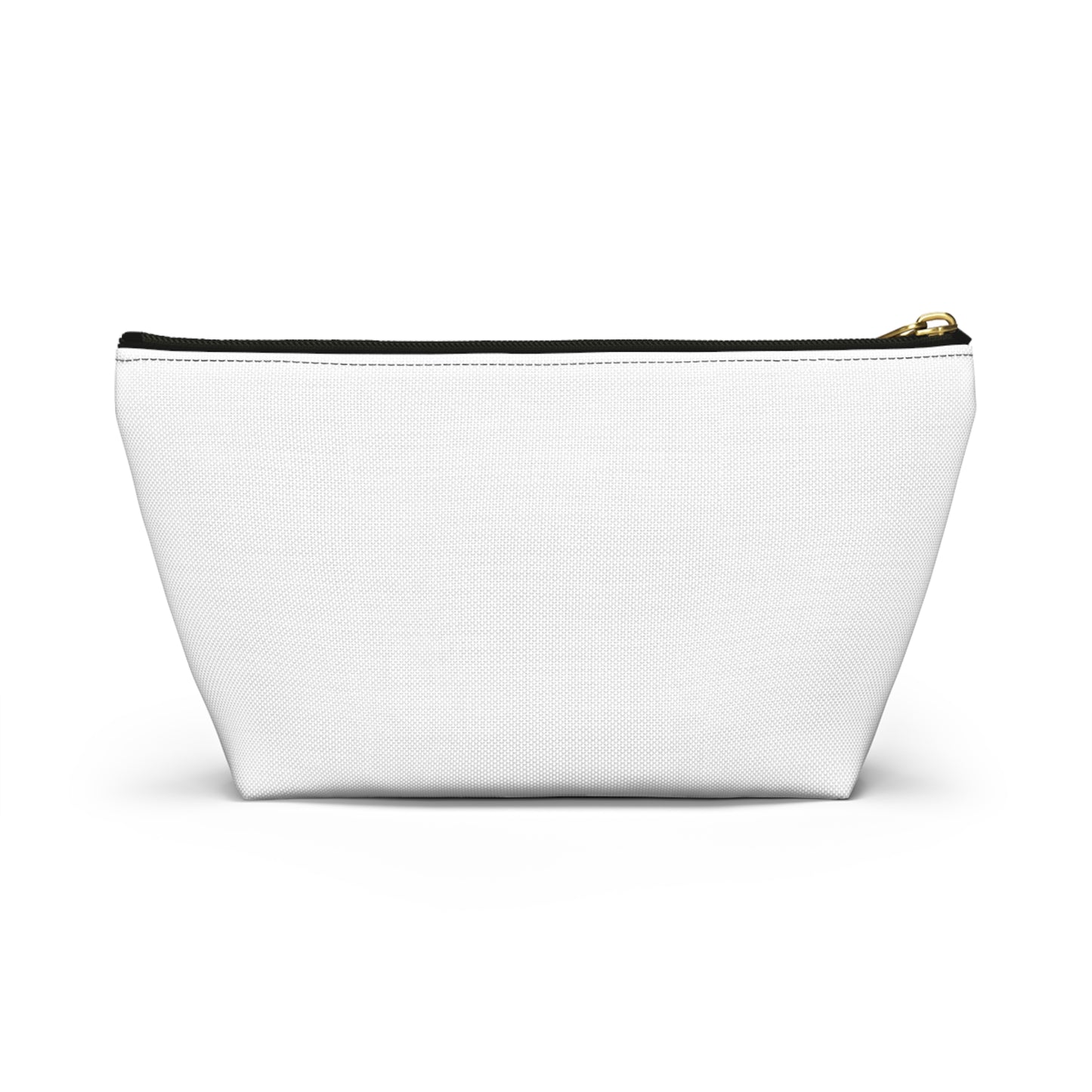 Mama Floral Accessory Pouch — Zip Cosmetic Bag with T‑Bottom