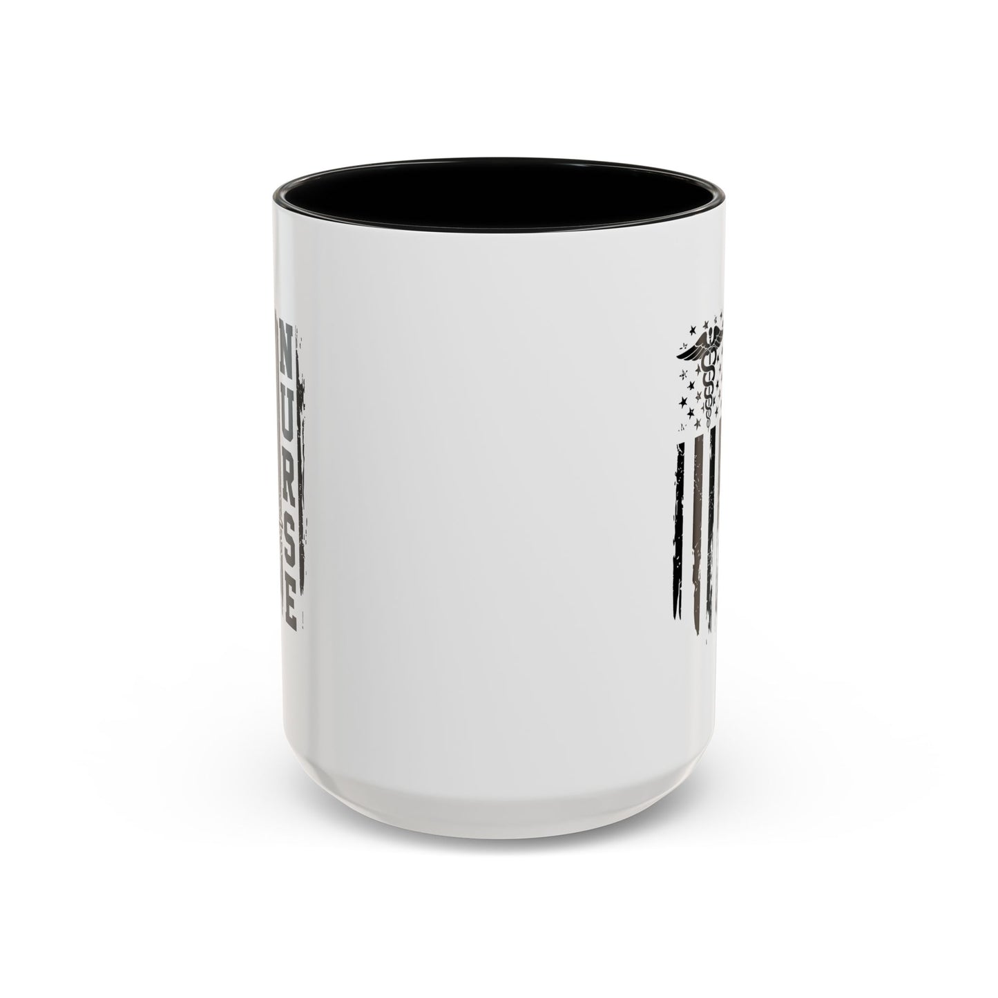 Nurse Caduceus American Flag Tee
 Accent Coffee Mug – American Flag Design (11/15 oz)