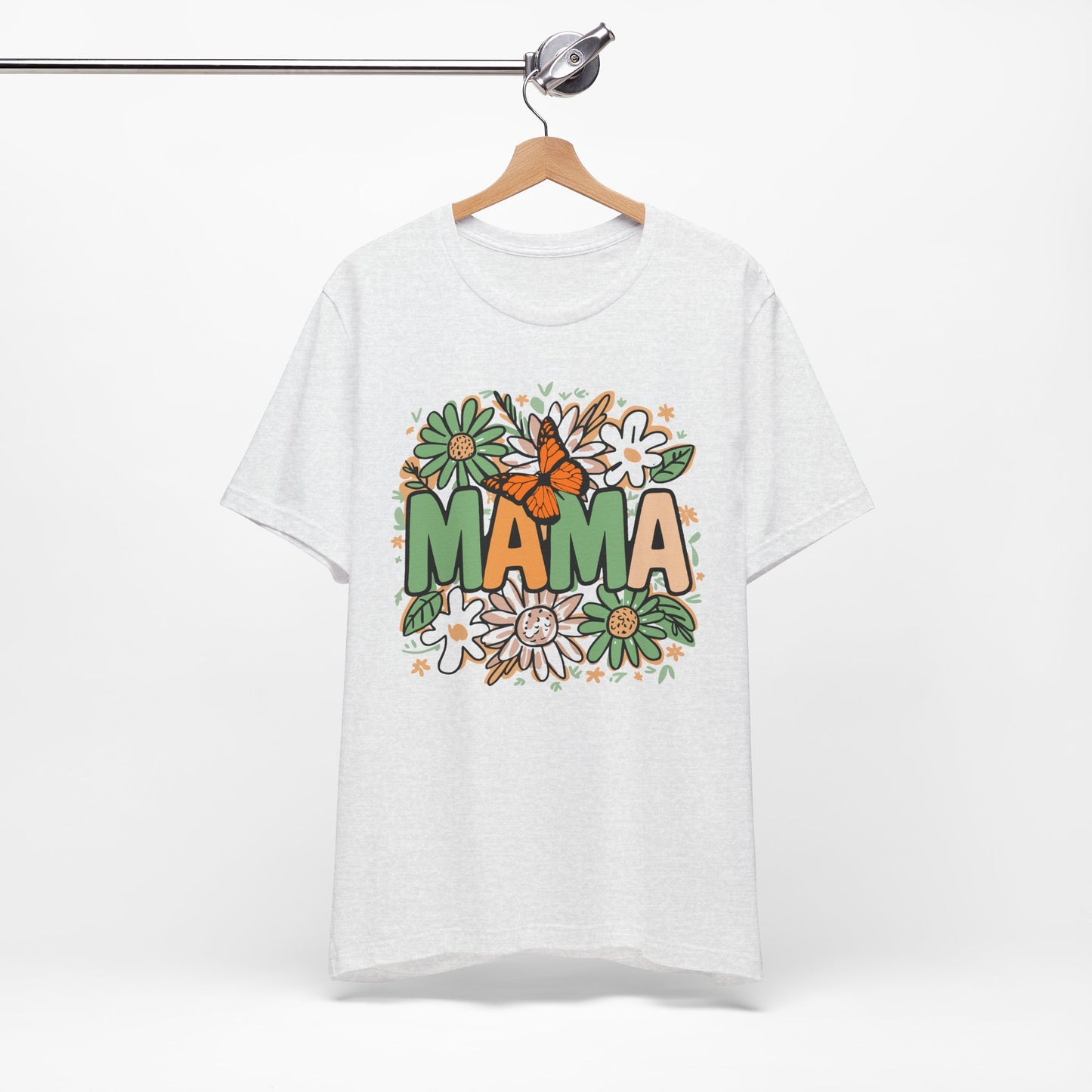 Retro Butterfly & Daisies MAMA Tee