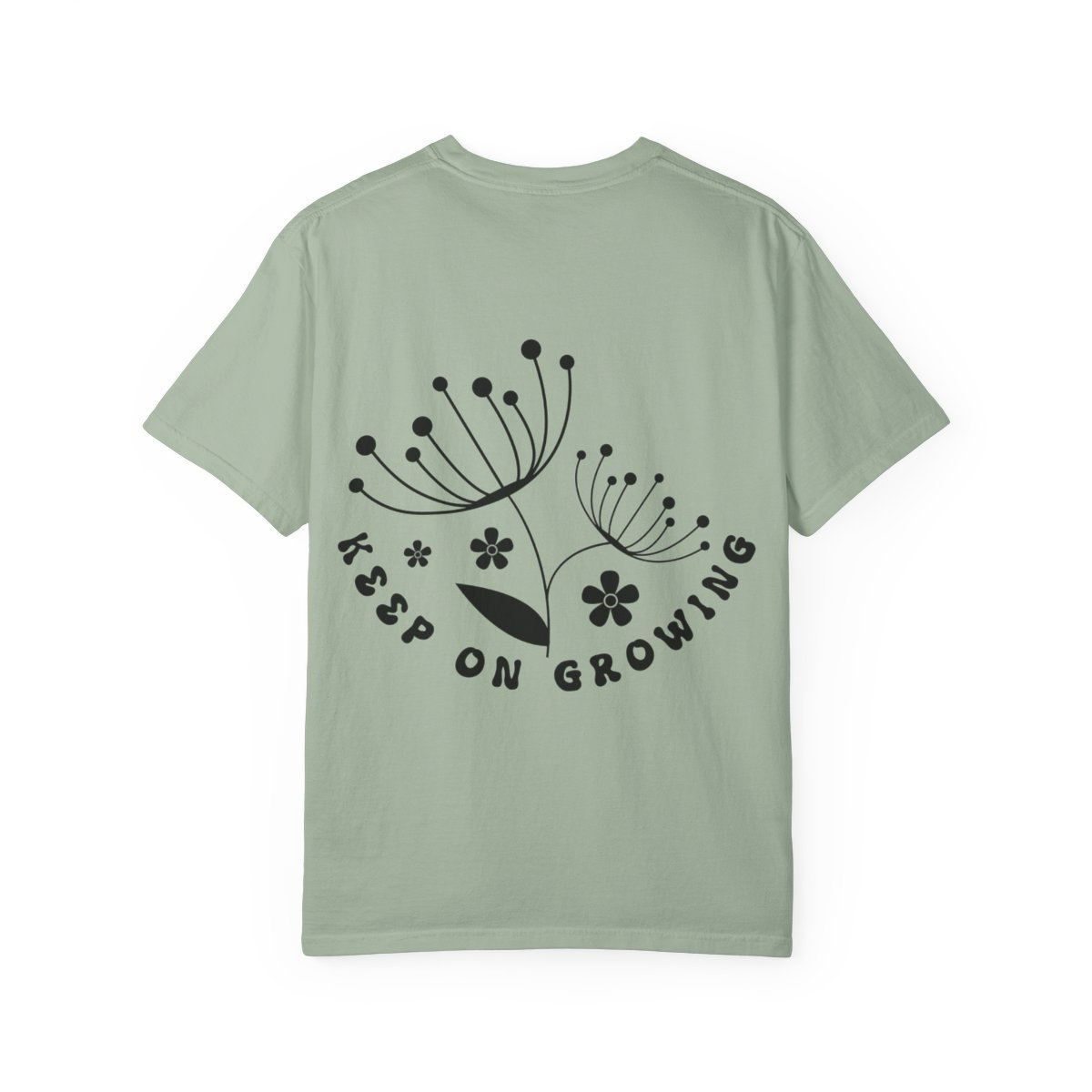 Keep On Growing Minimal Floral Tee